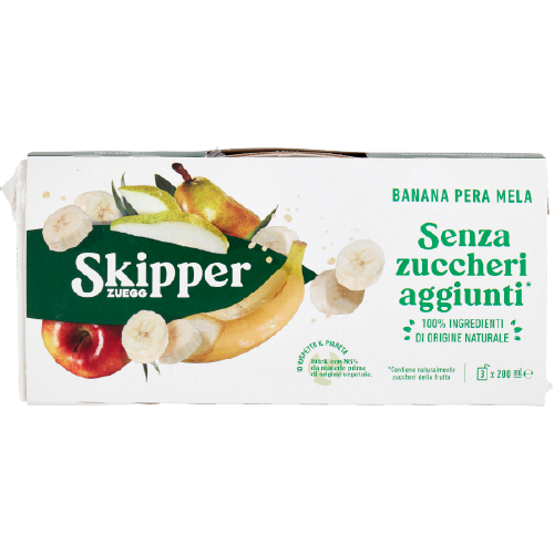 SANS SUCRE AJOUTÉ POMME BANANE POIRE